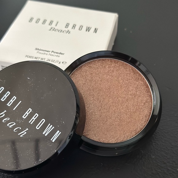BNIB Bobbi Brown Beach Shimmer Powder .24oz Limited Edition - Bikini Bronze - Picture 3 of 5